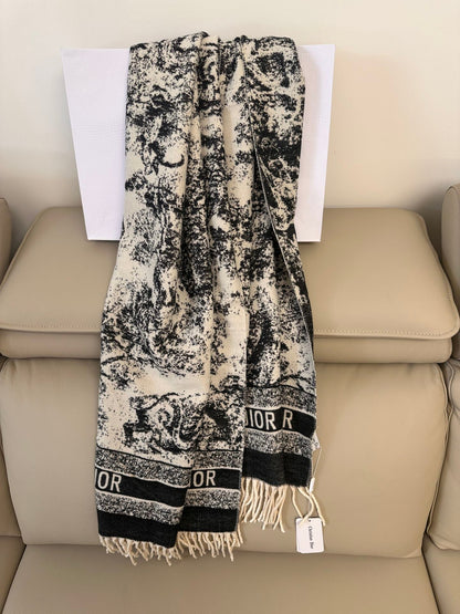 animal print scarf