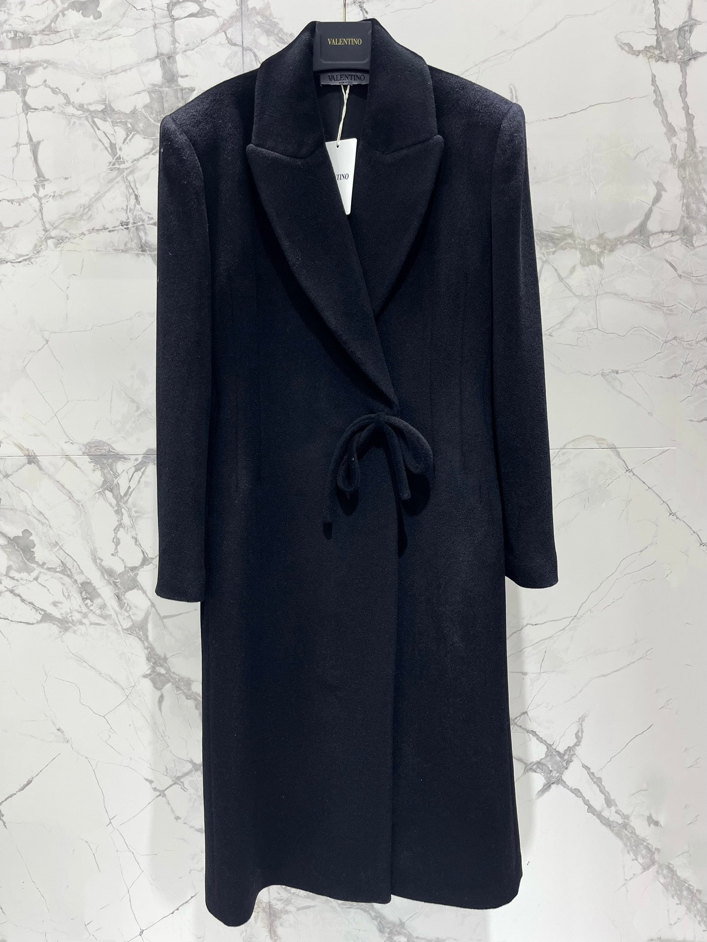 Grey wool coat