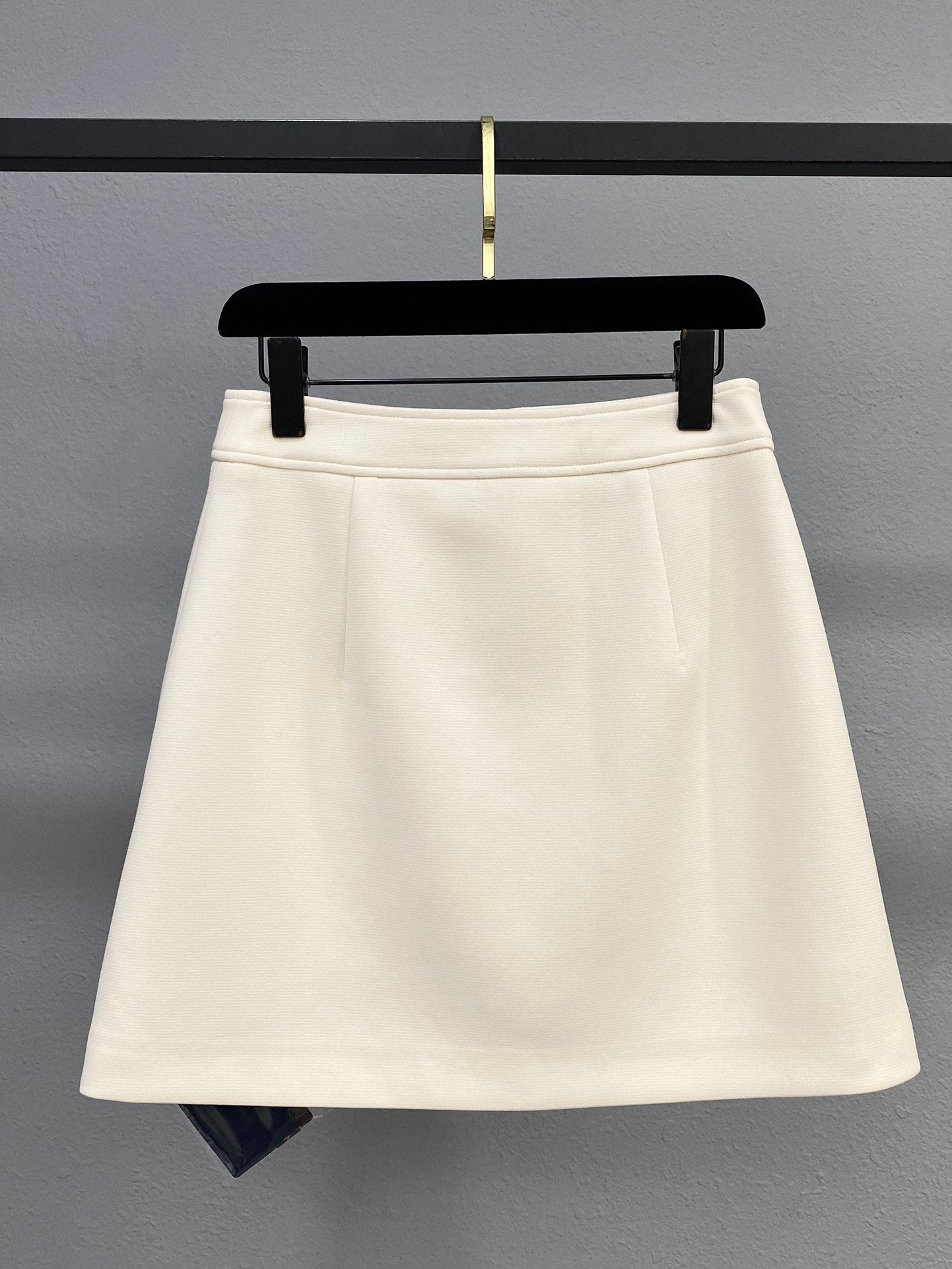 Zipper casual skirt short skirt hip skirt