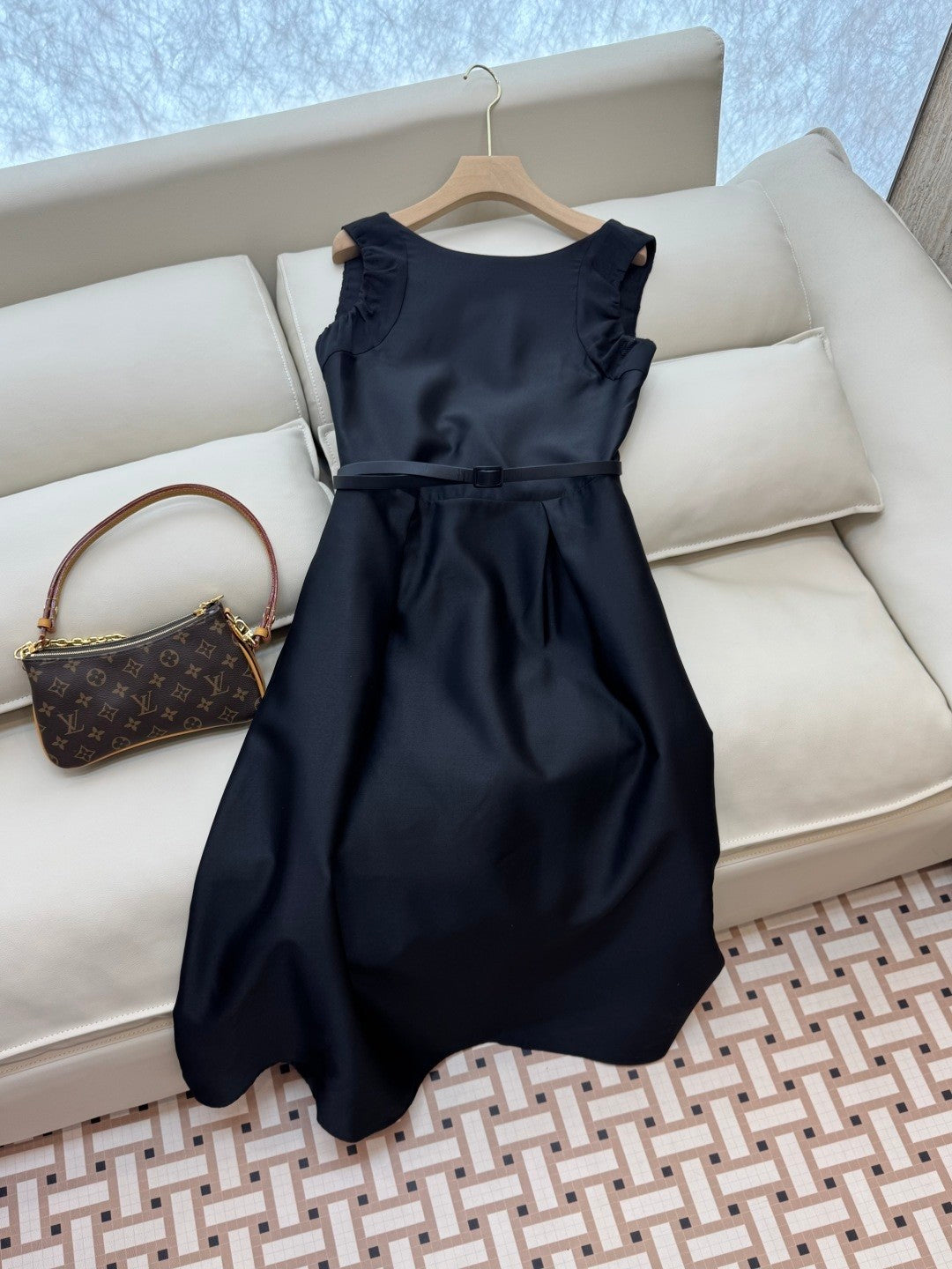 Simple vest dress