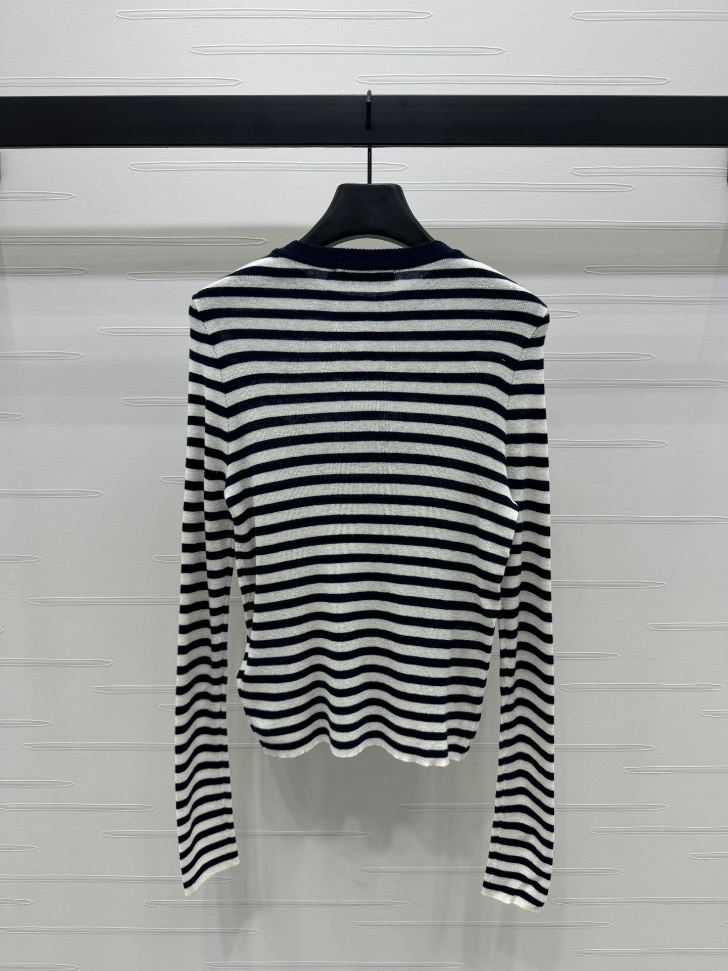 New Striped Knit Top