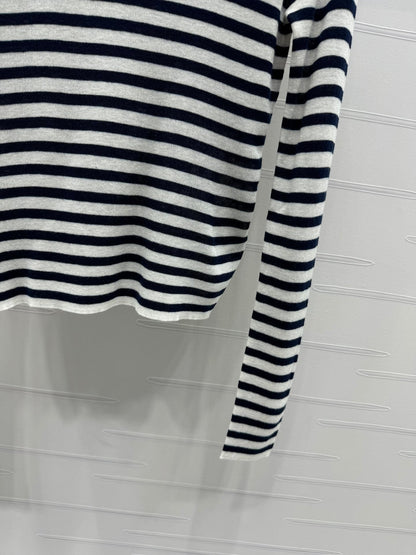 New Striped Knit Top