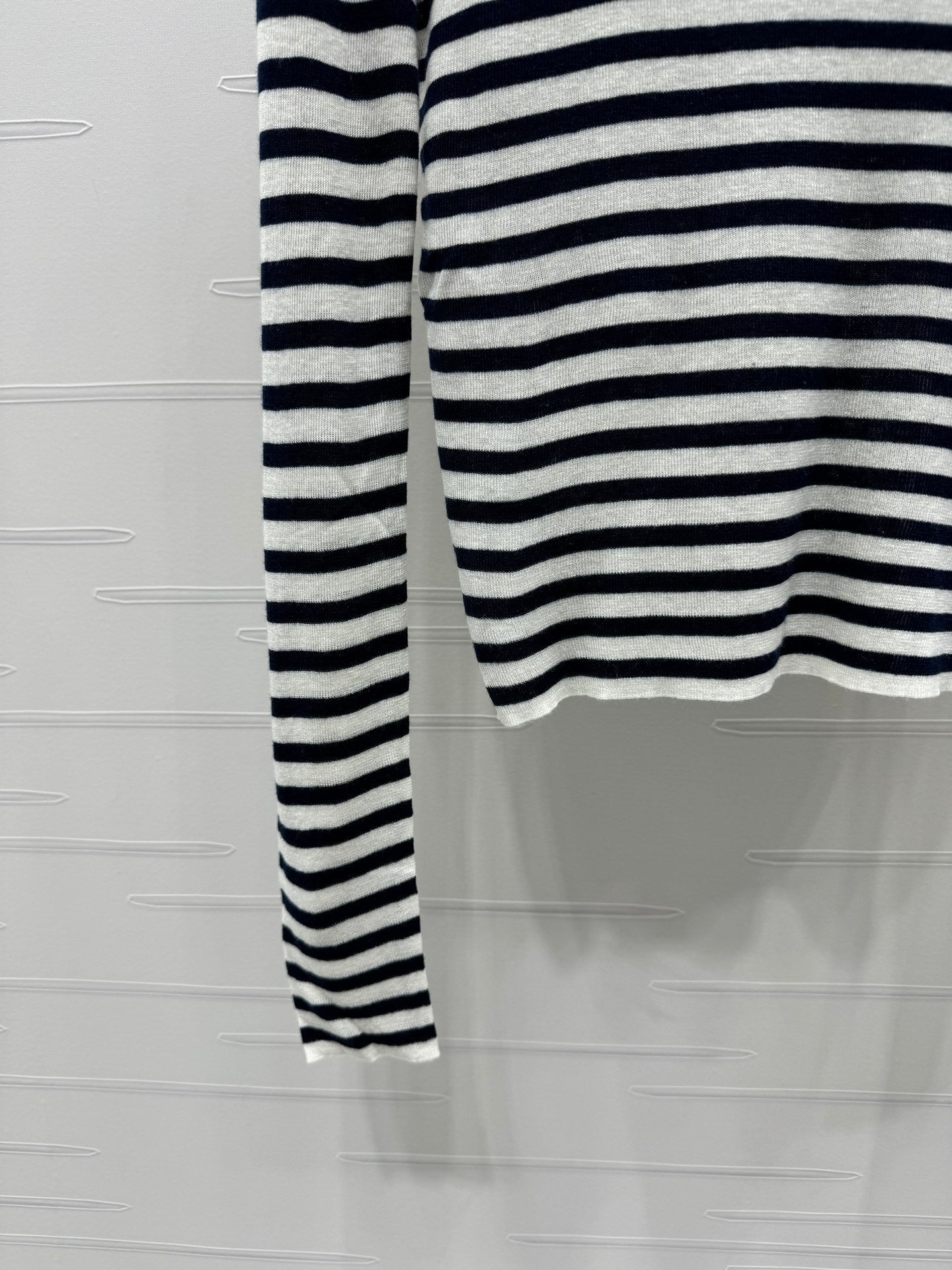 New Striped Knit Top