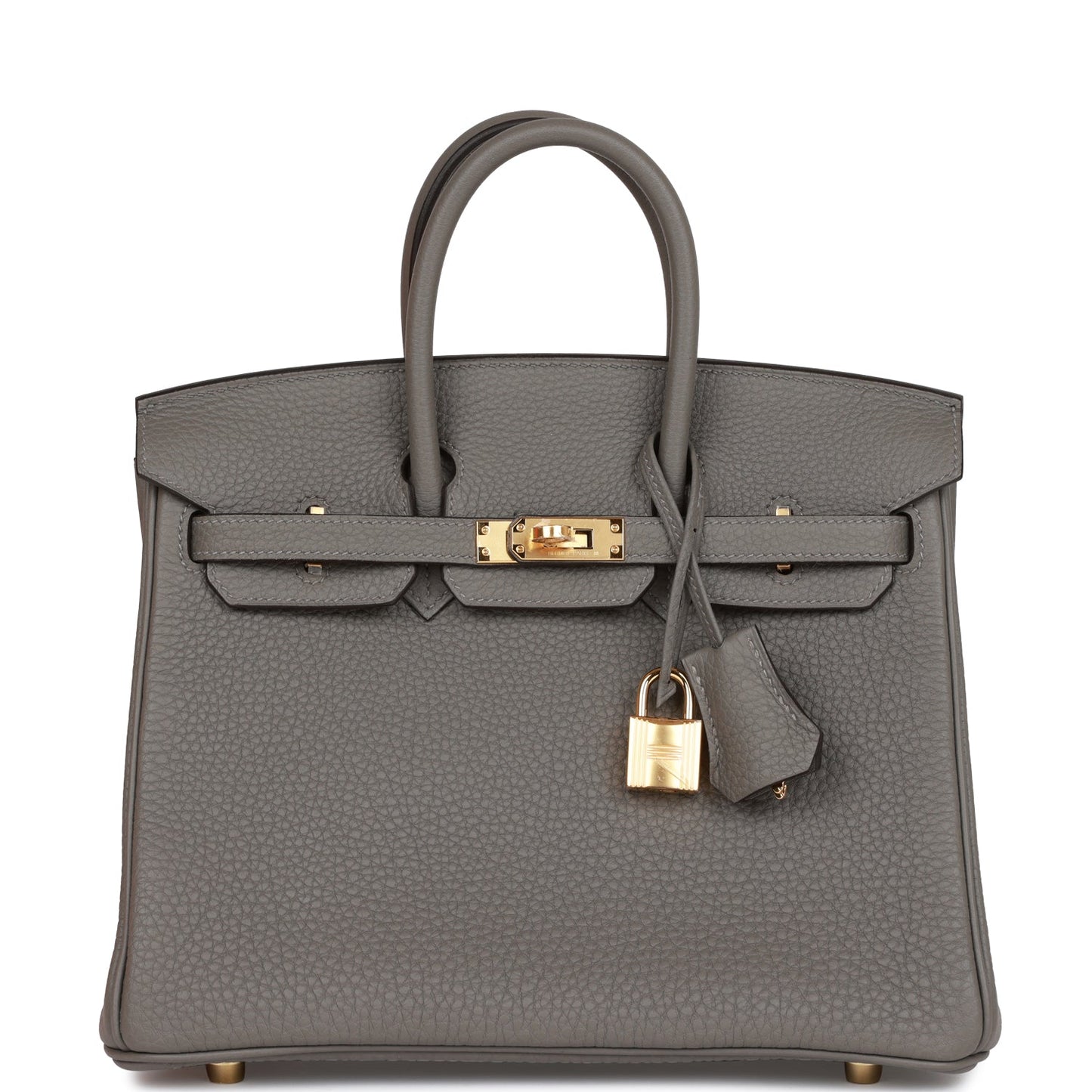 Birkin 25 Gris Meyer Togo Gold Hardware