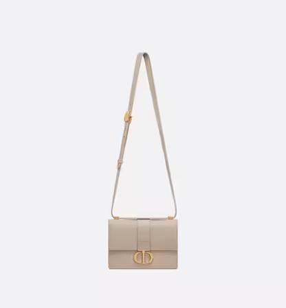 SMALL 30 MONTAIGNE BAG Powder Beige Calfskin