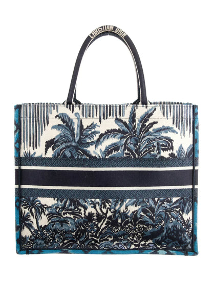 CHRISTIAN  Large Palms Book Tote