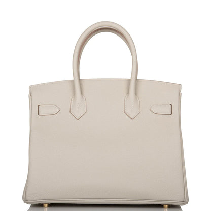 Birkin 30 Gris Perle Togo Gold Hardware