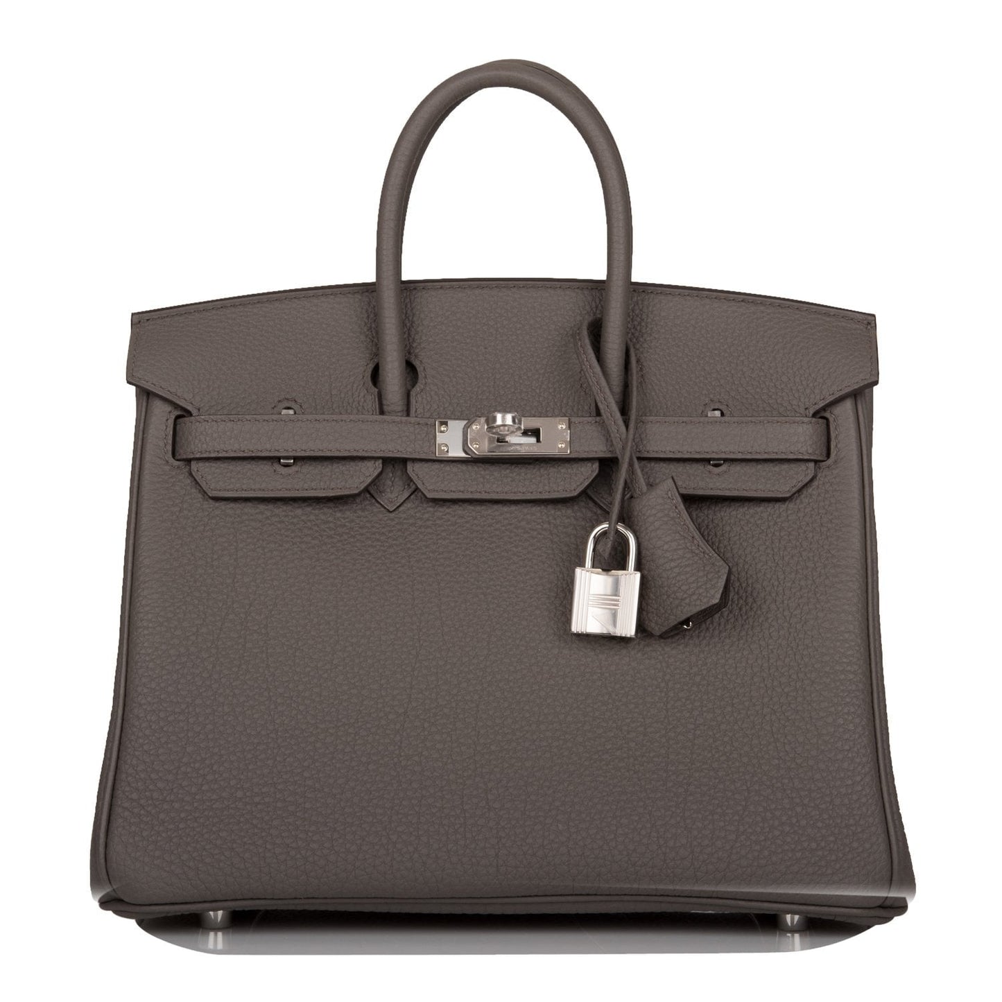 Birkin 25 Etain Togo Palladium Hardware