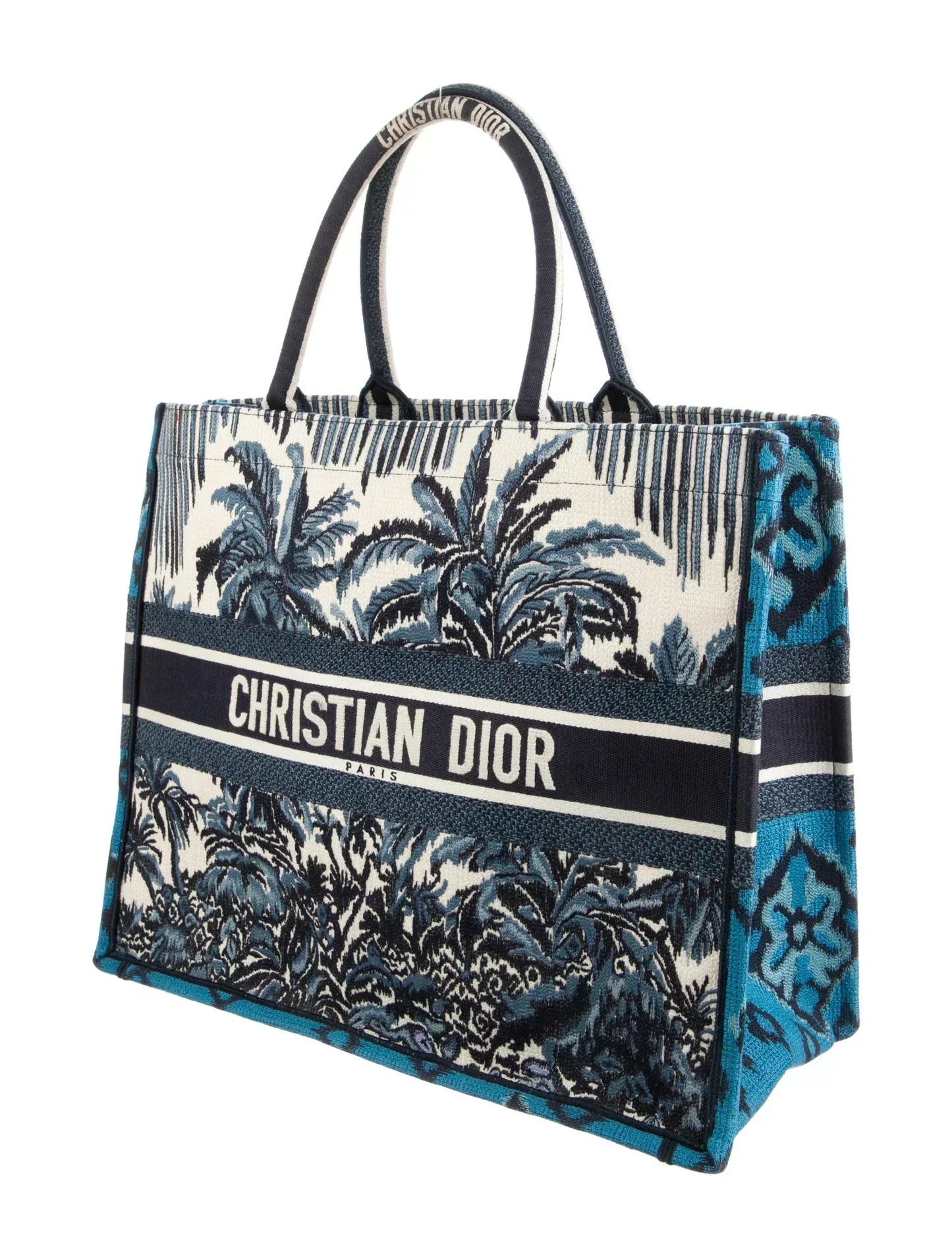 CHRISTIAN  Large Palms Book Tote