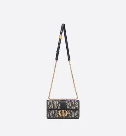 30 MONTAIGNE  BAG WITH CHAIN Blue