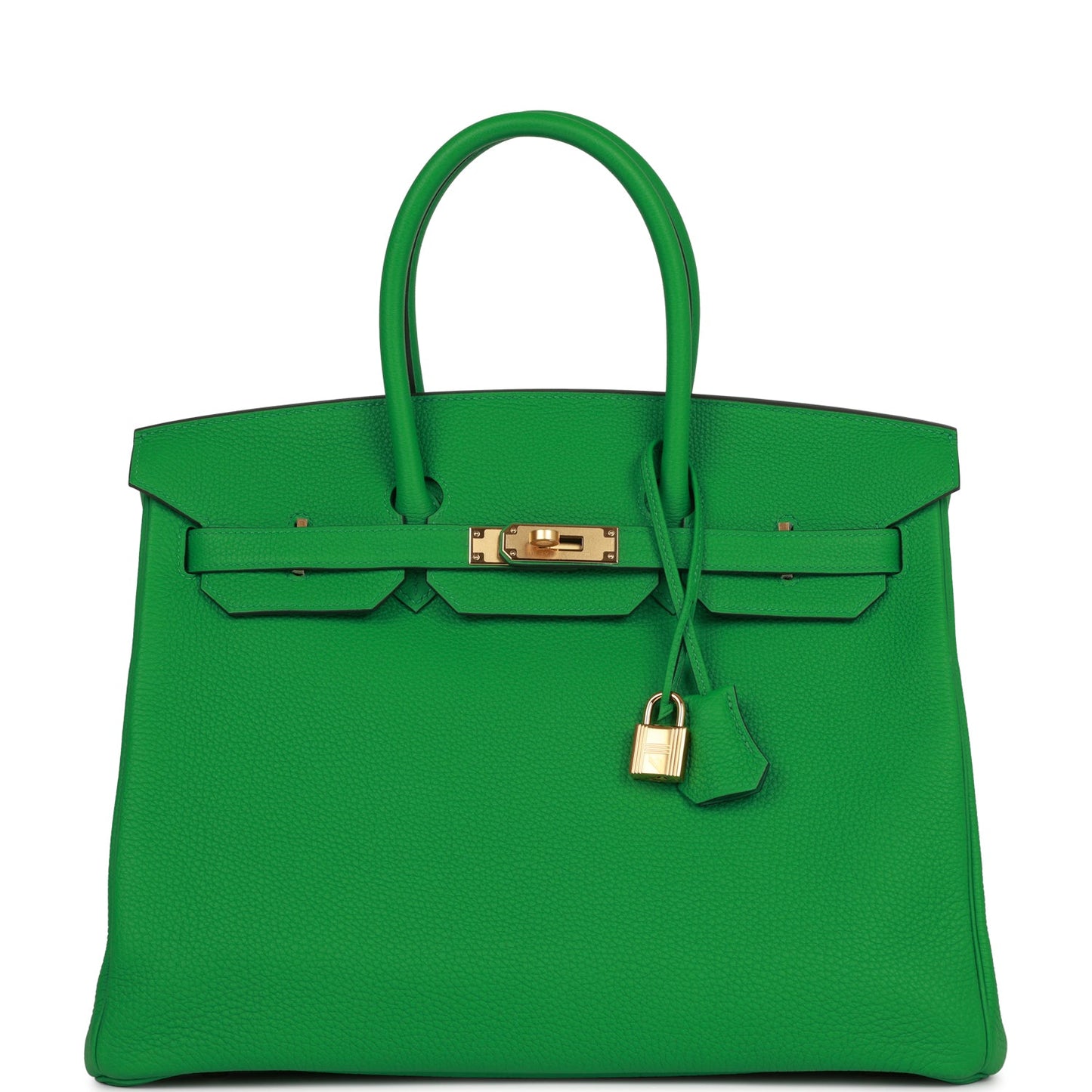 Birkin 35 Bamboo Togo Gold Hardware