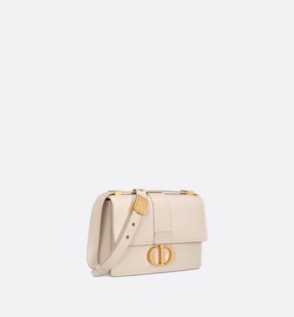 SMALL 30 MONTAIGNE BAG Dusty Ivory Calfskin