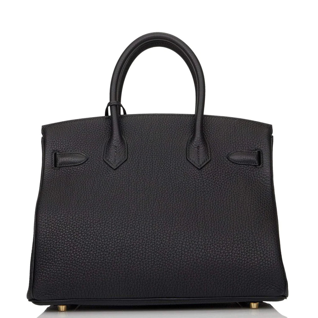 Birkin 30 Black Togo Gold Hardware