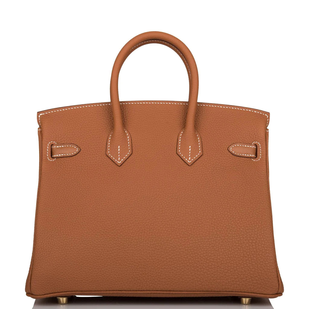 Birkin 25 Gold Togo Gold Hardware