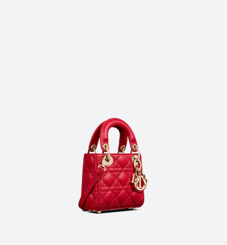 MICRO LADY BAG Scarlet Red